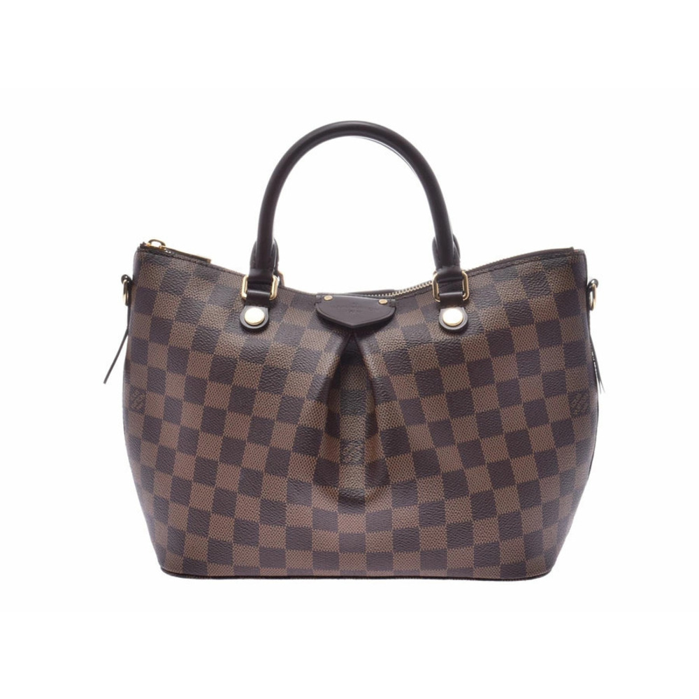 Louis Vuitton Damier Siena Brown Leather Handbag Strap
